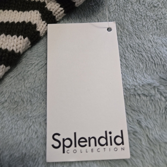 NWT SPLENDID Striped Lily Open Front Cardigan Women's - Picture 10 of 11